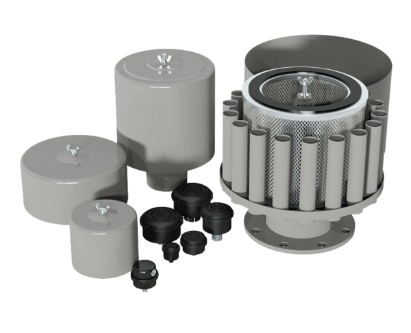 Filter Silencers for Blowers & Compressors : FS / PS Series