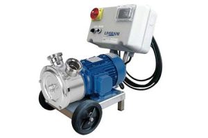 INV :  Stainless steel AISI 316 pumps with frequency converter