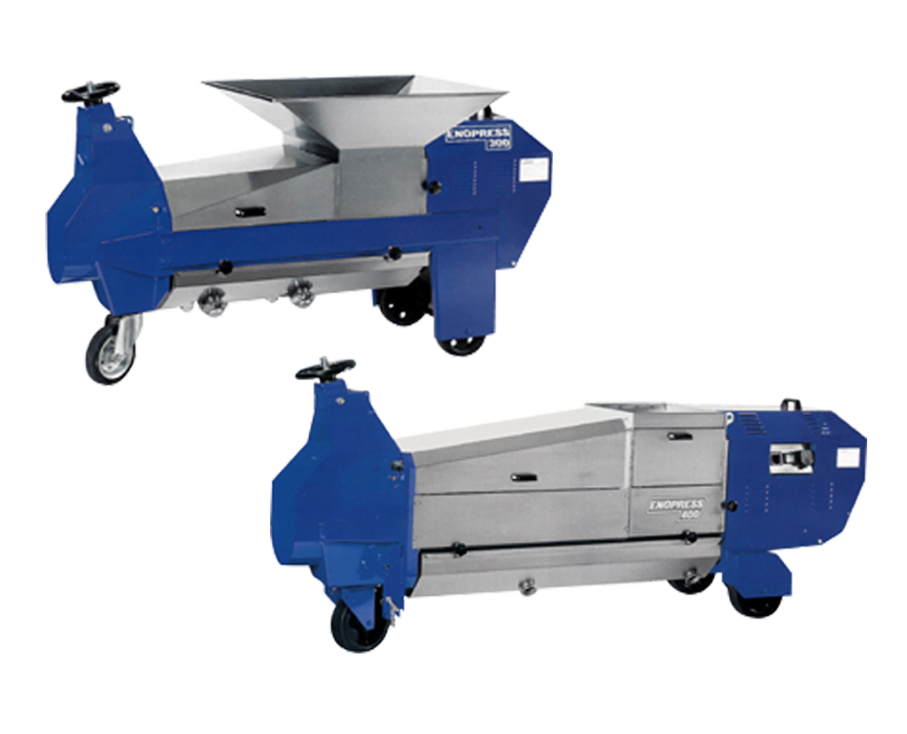 Single screw continuous presses
