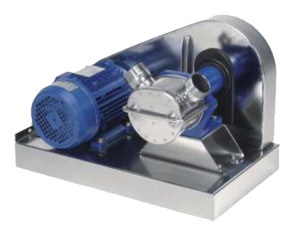 GR: Belt driven pumps on base or trolley
