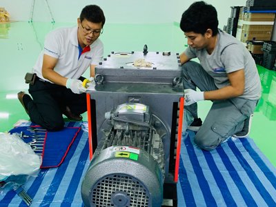 ซ่อมปั๊มสุญญากาศ repair vacuum pump