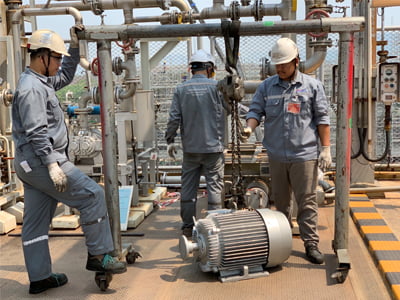 ซ่อมปั๊มสุญญากาศ repair vacuum pump