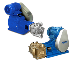 Piston pumps for filter press