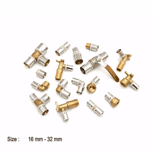 Plumbing series : PEX-AL-PEX Press Brass Fittings
