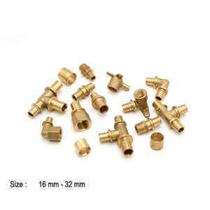 Plumbing series : PEX Sliding Brass Fittings